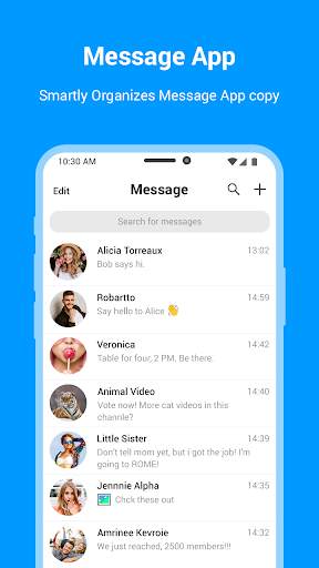 Messages screenshot 1