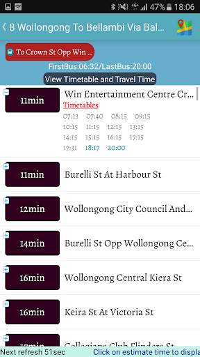 Sydney Bus Realtime screenshot 3