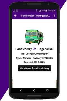 Pondicherry Bus Info screenshot 6