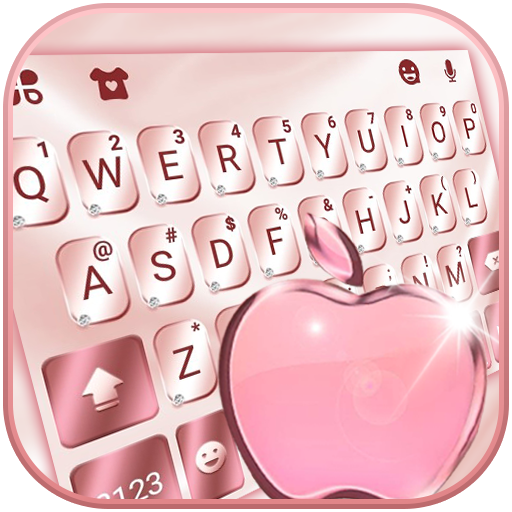 ikon Rose Gold Keyboard for Phone8