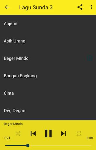 MP3 Lagu Sunda Offline screenshot 4