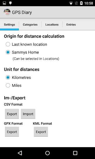 GPS Diary (Test) screenshot 4