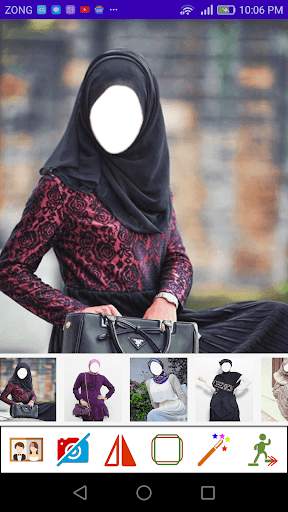 Hijab Selfie Dress Fashion screenshot 1