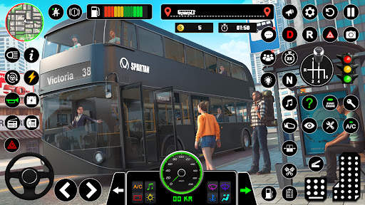 Bus Simulator : 3D Bus Games screenshot 5