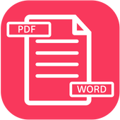 Convert PDF to Word icon