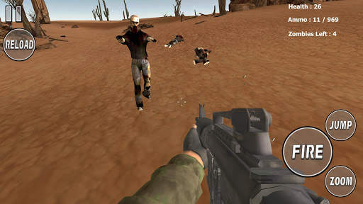 Zombies Shooter : Desert screenshot 2