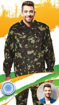 Military Photo Suit Maker screenshot 1
