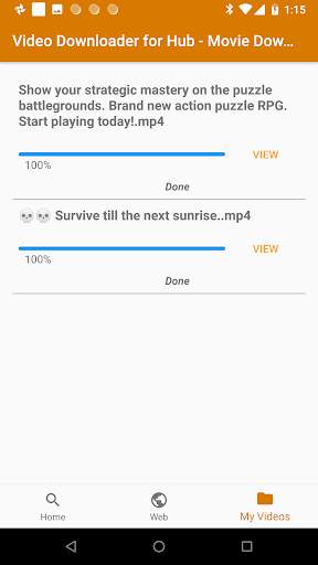 Video Downloader for Hub - Movie Downloader screenshot 5