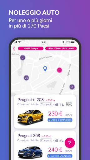Free2Move: noleggio auto screenshot 3
