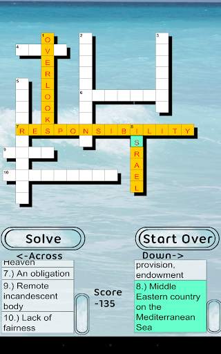 Bible Crossword FREE screenshot 13