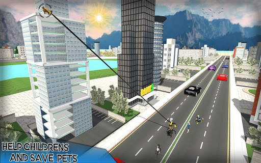 Elastic Rope Hero: Superheroes Fighting Games screenshot 14