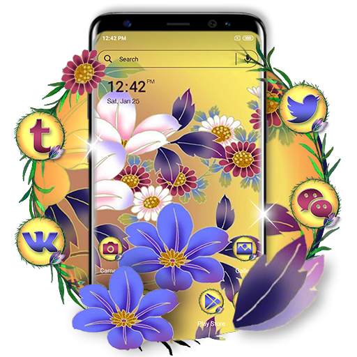 Flower Launcher Theme 1.0.1
