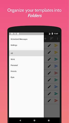 Text Templates - Templates and Message Scheduler скриншот 2