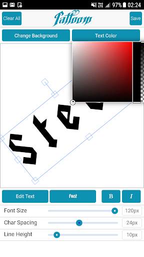 Free Text Tattoo Maker screenshot 6