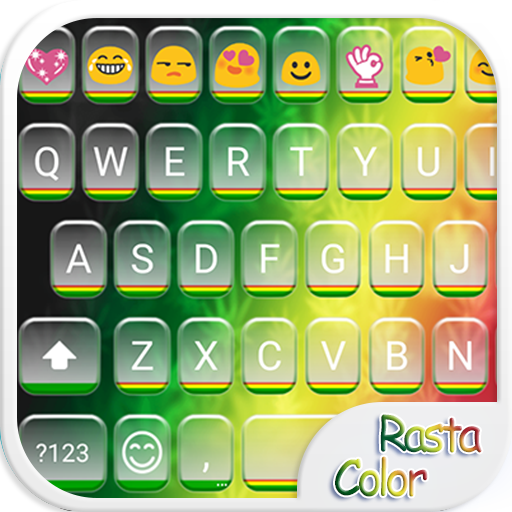Rasta Color Emoji Keyboard icon