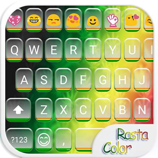 Rasta Color Emoji Keyboard 1.0.5