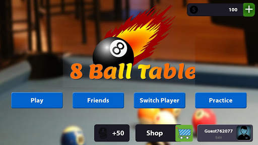 8 Ball Table - Online Pool screenshot 1