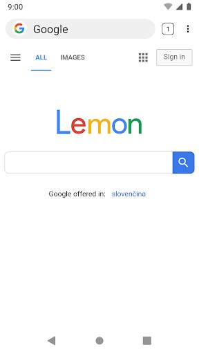 Lime browser screenshot 1