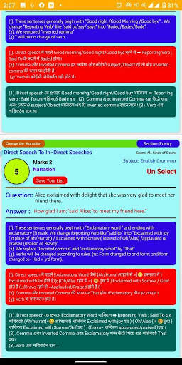 direct and indirect speech app screenshot 4