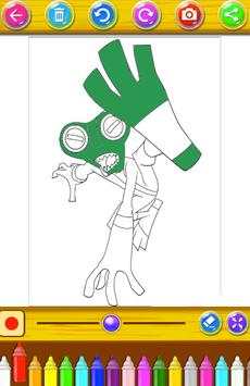 Ben Omnitrix 10 Coloring Pages games screenshot 5