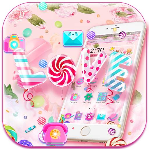 Pink Candy Sweet Love Theme 1.1.3