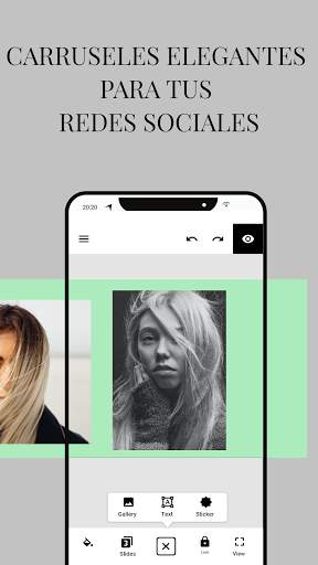 diseño instagram & carrusel plantillas : Panoslice screenshot 4