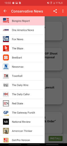Conservative News 1 تصوير الشاشة