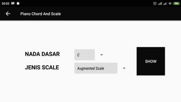 Piano Chord and Scale Library screenshot 5