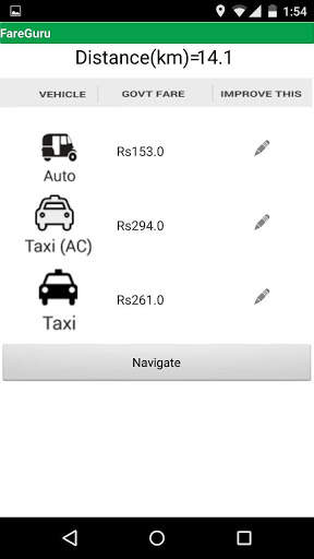 FareGuru: Fare Calculator screenshot 4