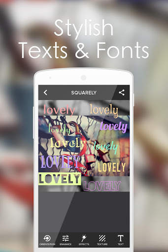 Squarely- no crop photo editor screenshot 5