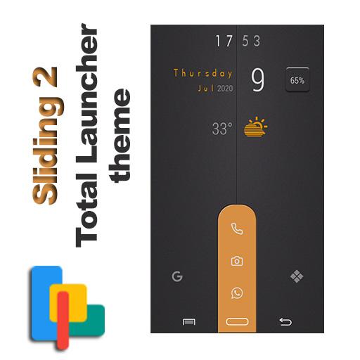 Sliding 2 Theme for Total Launcher icon