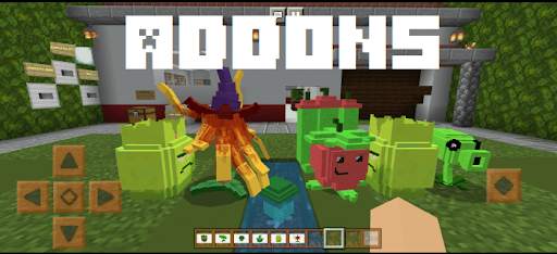 Plants Vs Zombies. Zombie mod for Minecraft. screenshot 1