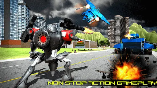 Transform Robot Action Game screenshot 12