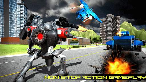 Transform Robot Action Game screenshot 12