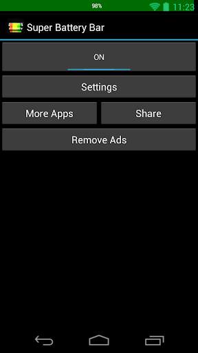 Super Battery Bar screenshot 2
