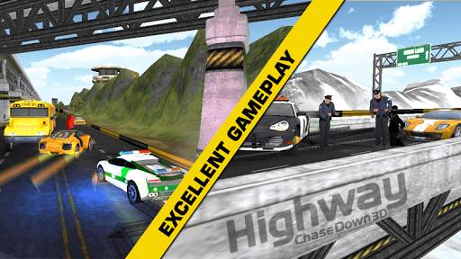 HIGHWAY CHASE DOWN 3D screenshot 4