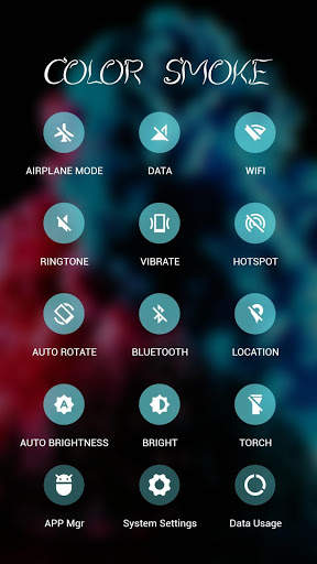 Color Smoke APUS Launcher theme screenshot 3