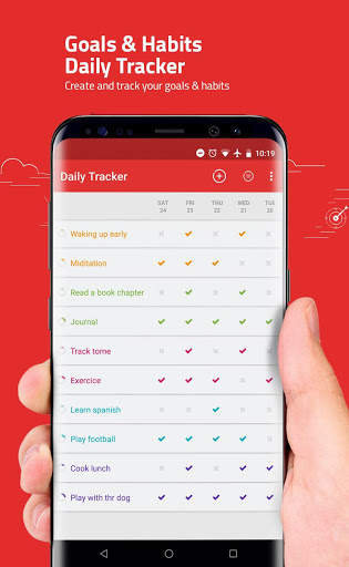 Goals & Habits Tracker - Daily Habits List Tracker screenshot 2