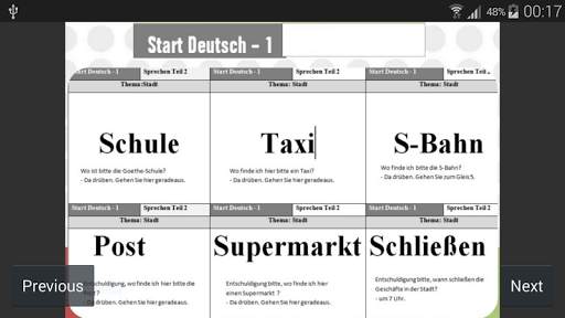 Start Deutsch A1 screenshot 1