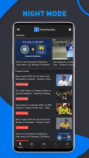 Dream Team Go - Dream11 Prediction & Cricket News screenshot 5