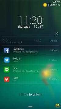 Firefly Lock screen theme screenshot 4