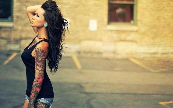 Sexy Tattoo Girls Wallpaper X screenshot 4