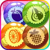 Candy Sweet bubble Star logo