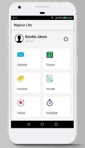 Neptun Lite screenshot 1