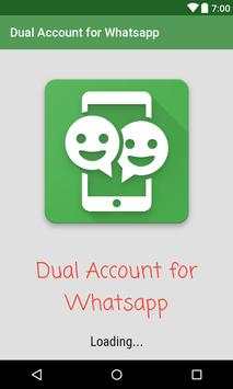 Dual Account for Whatsapp screenshot 1