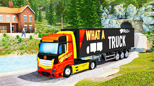 Cargo Delivery Truck Games 3D screenshot 3
