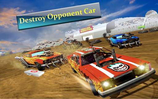 crashed car war 3d screenshot 2