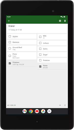 My Shopping List (with widget) screenshot 7
