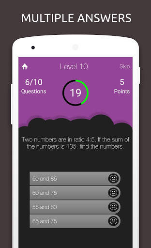 Math Quiz Game: Test Your Mathematics Knowledge screenshot 2
