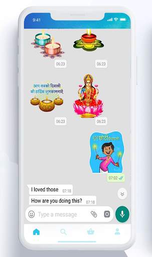 New Whats Messenger Sticker Free screenshot 3